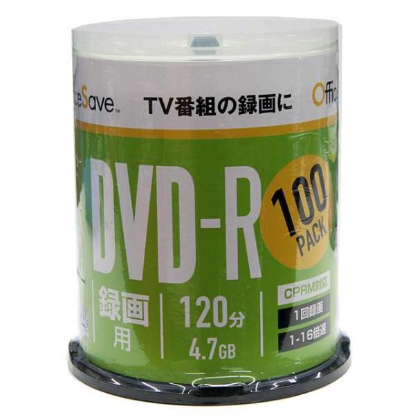 Verbatim バーベイタム CPRM DVD-R 1回録画 Office Save OSVHR12JP100