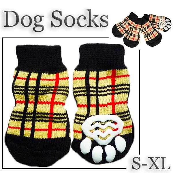 犬 靴下 犬の靴下 小型犬 ソックス 中型犬 保護 アレルギー 怪我 シニア 滑り止め ケア 介護 Sk 02 わんわん Square Garden 通販 Yahoo ショッピング