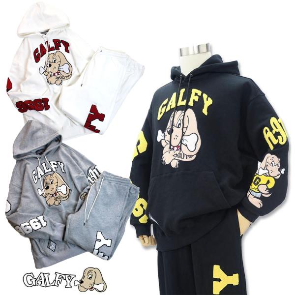 ガルフィー パーカー セットアップ 上下セット L/XL 113004-20 CRUTCH