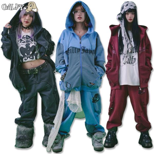 ガルフィー ツギハギゾンビパーカー GALFY-ツギハギゾンビパーカー – JACKROSE