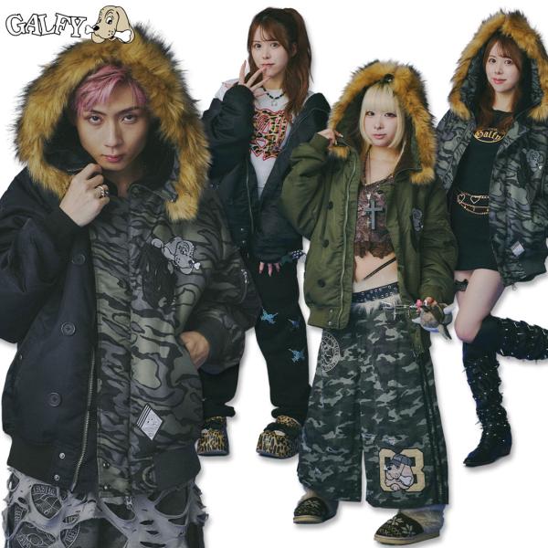 GALFY ファーブルゾン　中型犬　ブラック　値下可 GALFY（ガルフィー） お金大好きファーブルゾン ジャンバー 中型犬 L