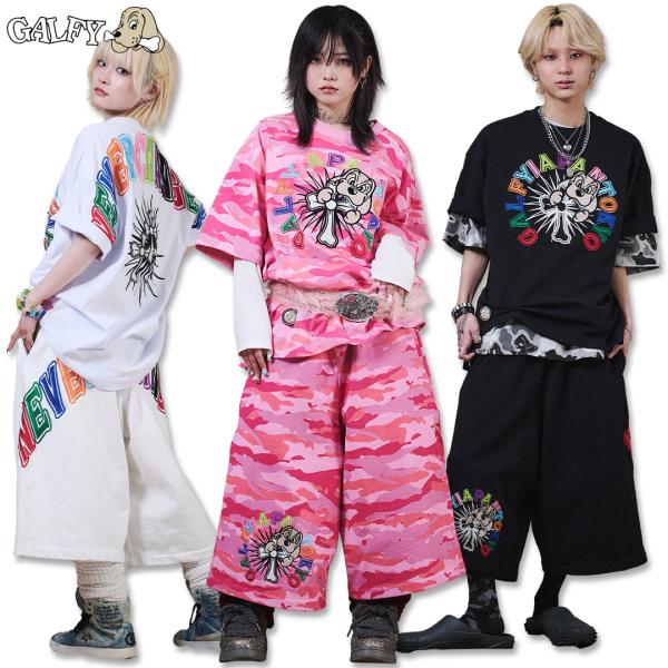 GALFY (ガルフィー) おしゃぶりワンワンカラフルロゴショーツ GALFY（ガルフィー） ＼大決算SALE 7/31まで10％OFF／ガルフィー
