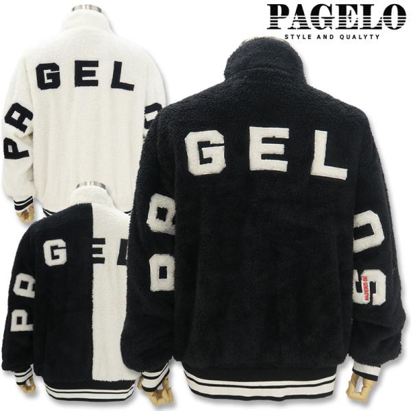 ANGELO（アンジェロ） パジェロ ボアブルゾン 25-3104-07 PAGELO 白 白