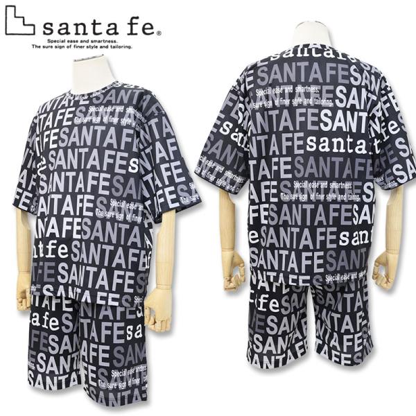 サンタフェ 転写プリント オーバーサイズ Tシャツ ショートパンツ