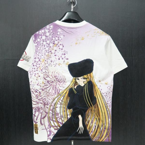 絡繰魂 銀河鉄道999コラボ メーテル刺繍tシャツ カラクリタマシイ 白 2901 10 2901 10 わんわん洋品店 通販 Yahoo ショッピング