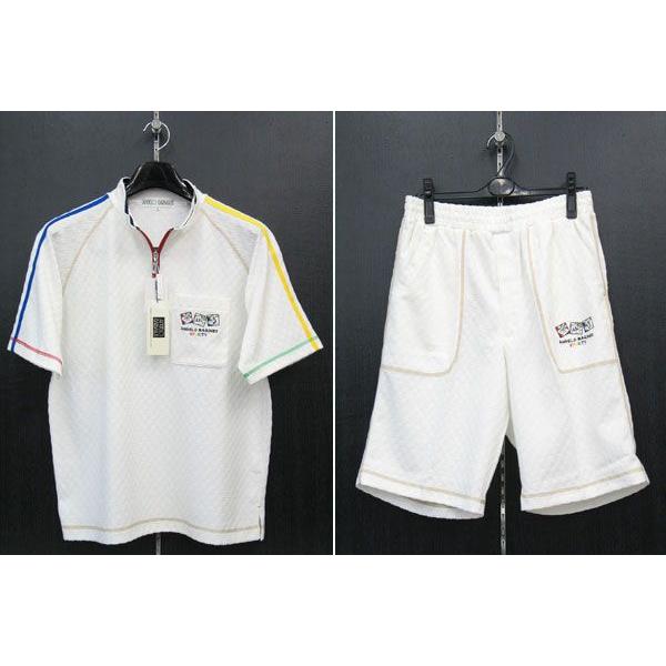 アンジェロガルバス 半袖上下セット 83-6032-01 ANGELO GARBASUS : 83  