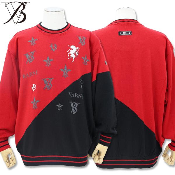 BARNI VARNO バーニヴァーノ半袖ニット BARNI VARNO バーニヴァーノ ユニコーン ジャガード クルー