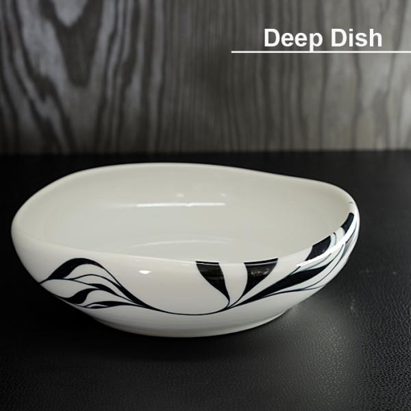 砥部焼 おしゃれ ディープディッシュ 深皿 盛り皿 中鉢 窯元 和将窯 Washo 022 022 リビング雑貨 Wapal 通販 Yahoo ショッピング