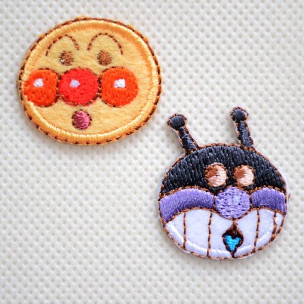 ワッペン アイロン おしゃれ 刺繍 ミニワッペン それいけアンパンマン