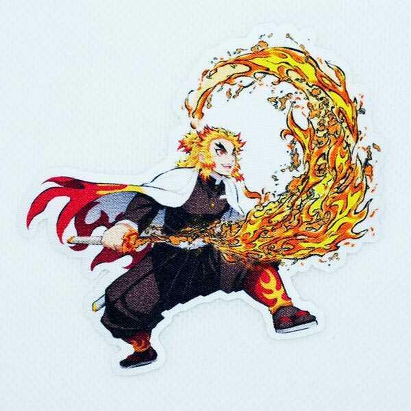 ワッペン 鬼滅の刃 煉獄杏寿郎 れんごくきょうじゅろう 名前 作り方 Ban800 Ban25 Ban800 Ban25 ワッペン 雑貨通販ワッペンストア 通販 Yahoo ショッピング