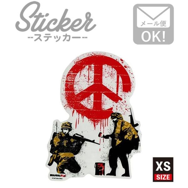 ステッカー バンクシー おしゃれ 車 かっこいい ブランド スマホ CND