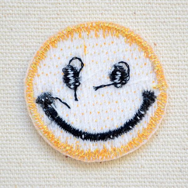 ミニワッペン スマイルマーク スマイリーフェイス ゴールド 名前 作り方 Chw S039 Buyee Buyee 日本の通販商品 オークションの代理入札 代理購入