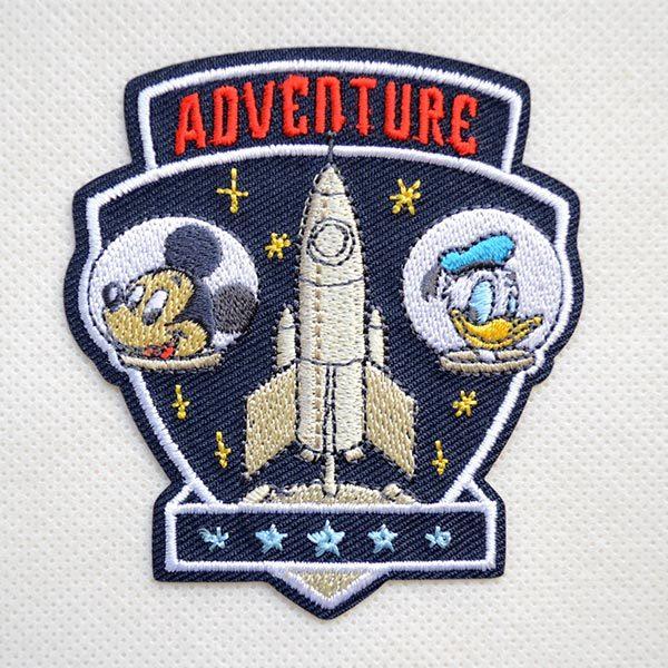 Disney（ディズニー） ワッペン アイロン おしゃれ 刺繍 ワッペン