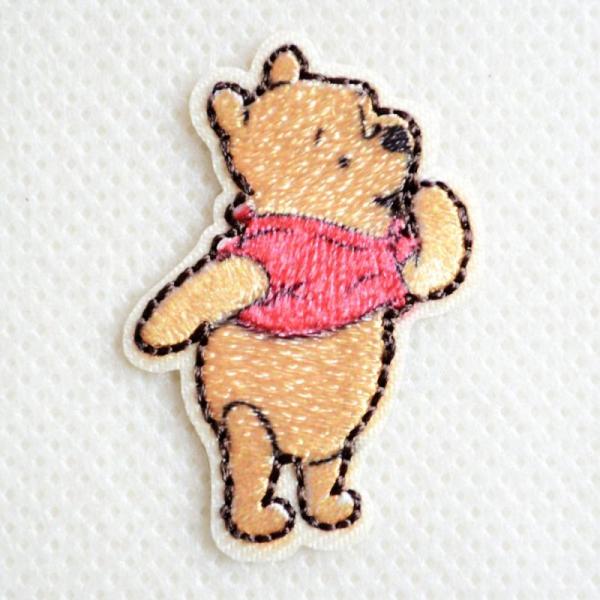 Disney（ディズニー） くまのプーさん ワッペン アイロン おしゃれ