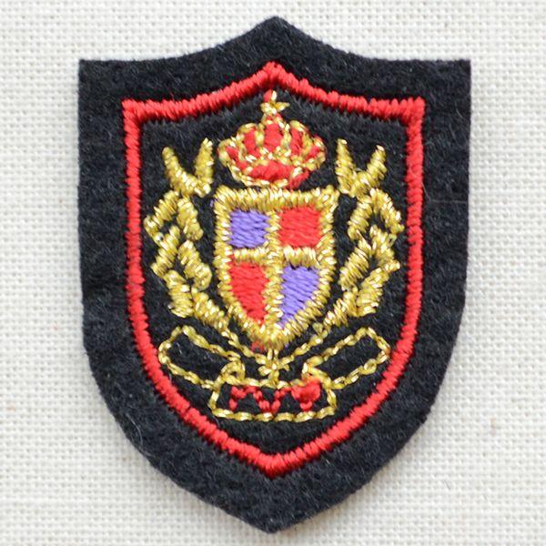 ワッペン アイロン おしゃれ 刺繍 ミニエンブレムワッペン