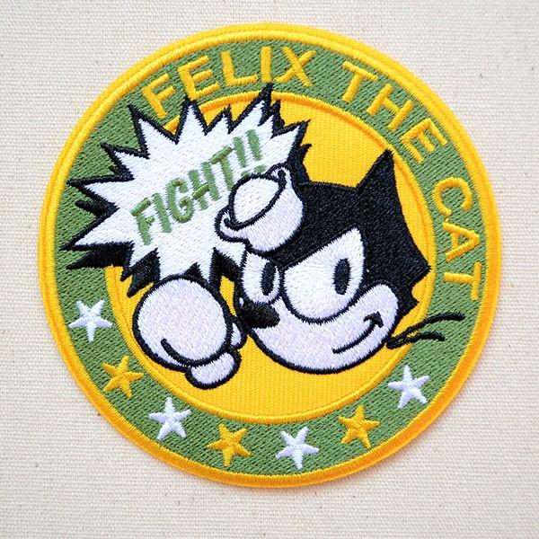 ワッペン アイロン おしゃれ 刺繍 フィリックスザキャット Felix The