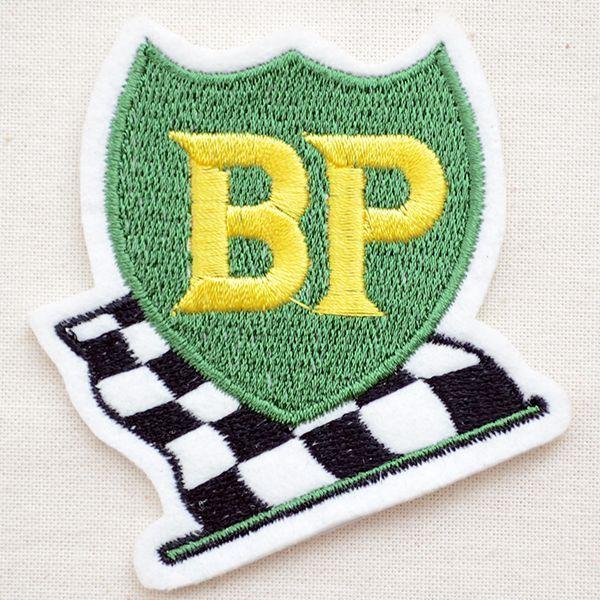 ロゴワッペン Bp ビーピーオイル 名前 作り方 ワッペン Lgw 085 Lgw 085 ワッペン 雑貨通販ワッペンストア 通販 Yahoo ショッピング