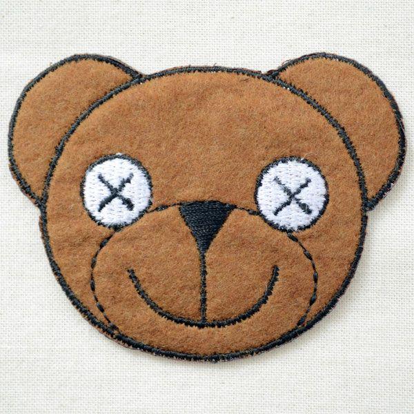 ワッペン アイロン おしゃれ 刺繍 ワッペン Mr.Bean Bear ミスタービーン テディベア(くま)