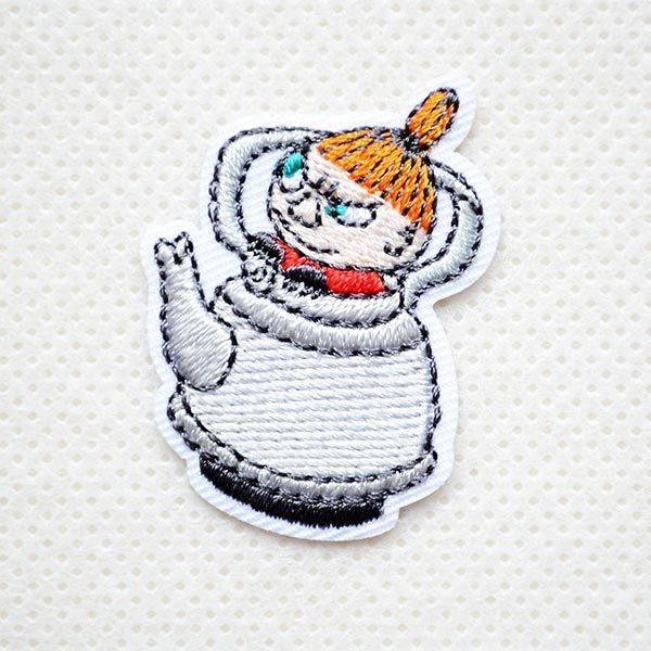 ムーミン ワッペン リトルミイ アイロン おしゃれ 刺繍 ミニ ケトル