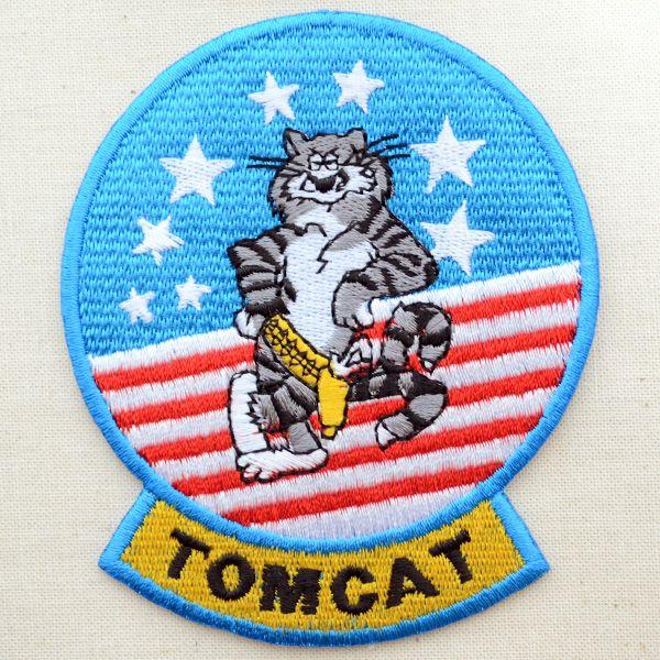 ミリタリーワッペン トムキャット Tomcat アメリカ海軍 ねこ 星条旗 Lサイズ Buyee Servicio De Proxy Japones Buyee Compra En Japon