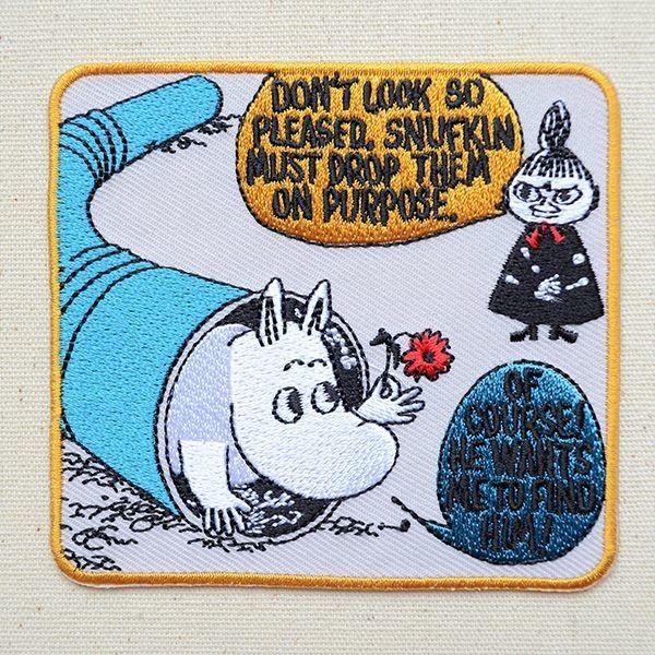 ワッペン ムーミン ムーミンとリトルミイ 名前 作り方 Mmap2390 Mmap2390 ワッペン 雑貨通販ワッペンストア 通販 Yahoo ショッピング