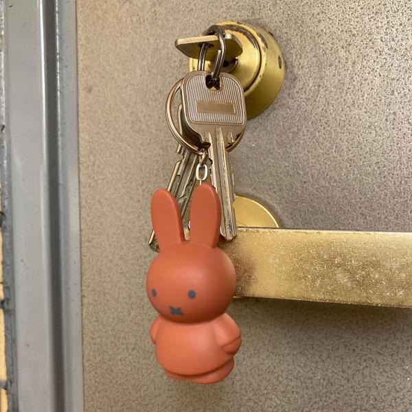 Miffy（ミッフィー） ワッペン アイロン おしゃれ 刺繍 キーチェーン
