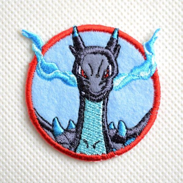 Pokemon（ポケモン） ワッペン アイロン おしゃれ 刺繍 ワッペン メガ