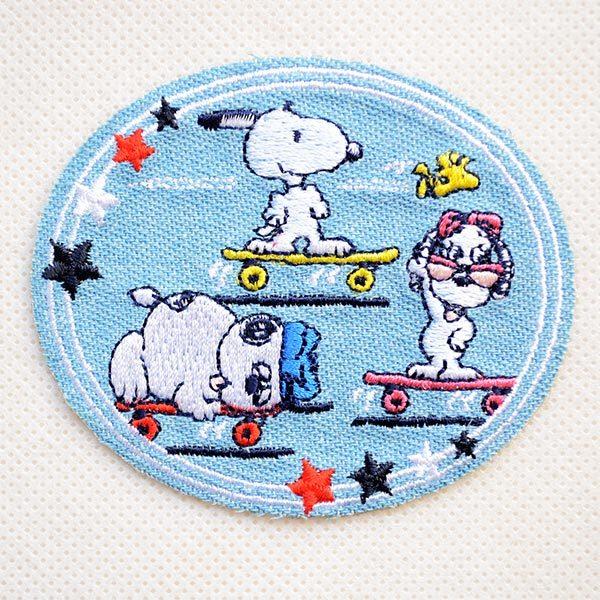 SNOOPY（スヌーピー） ワッペン 刺繍 アイロン スケートボード グッズ