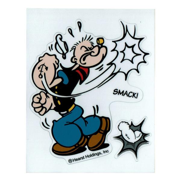 ステッカー おしゃれ スマホ POPEYE ポパイアメリカン USA NAVY