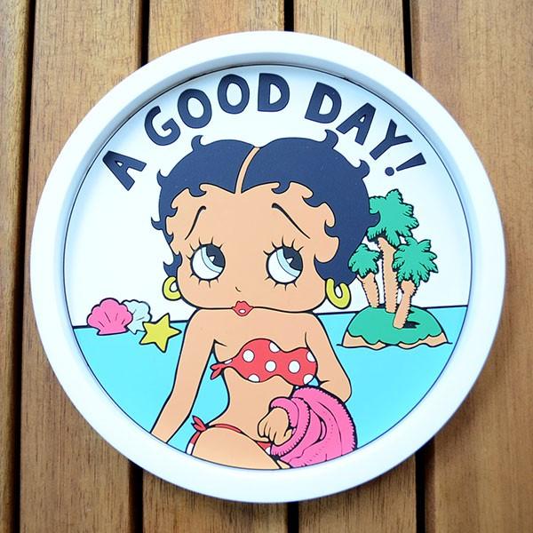 ラバートレイ ベティブープ Betty Boop Good Day Slbt001 Slbt001 ワッペン 雑貨通販ワッペンストア 通販 Yahoo ショッピング