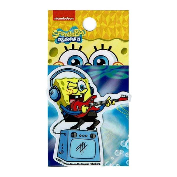 ワッペン アイロン おしゃれ 刺繍 ステッカー シール 車 スポンジボブ