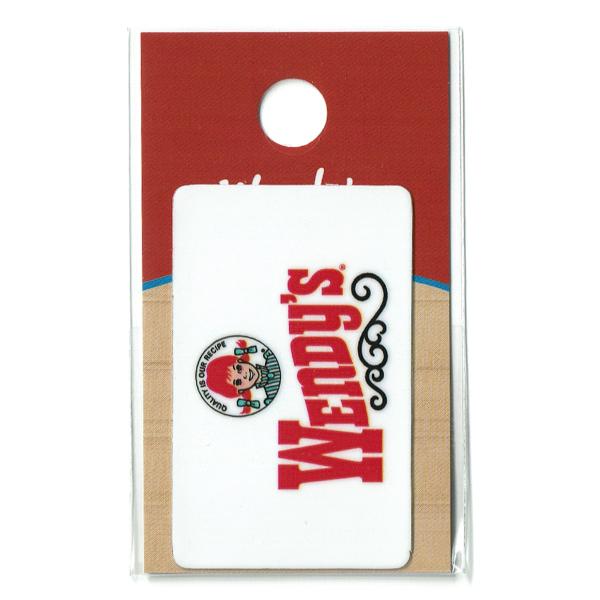 ステッカー ワッペンストア ウェンディーズ WENDY'S