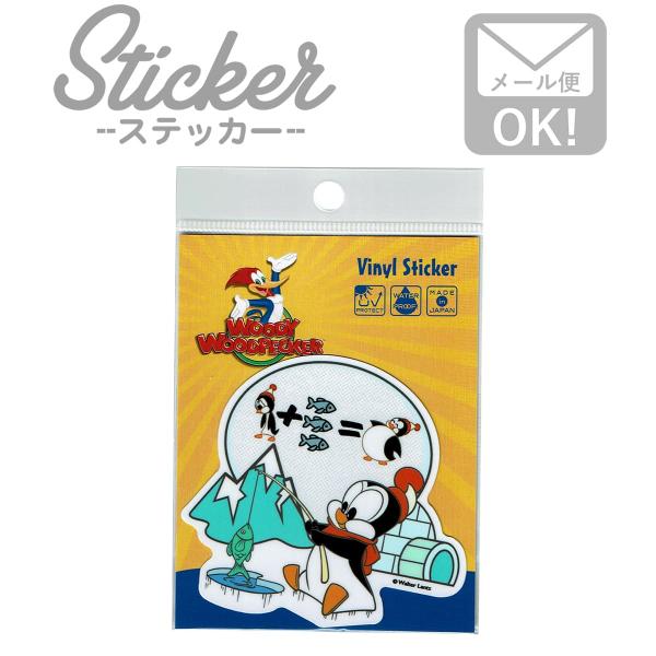 ステッカー アニメ コメディ バード 動物 ロゴ キャラクター ウッディ アイコン ゲーム キャラクターグッズ 映画 ウッドペッカー wwp-011