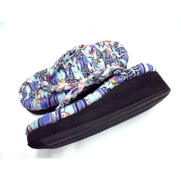 外履き布ぞうり ヒールソール高 青洋柄総柄 Yo 6 Mサイズ ２４ｃｍ Buyee Buyee Japanese Proxy Service Buy From Japan Bot Online