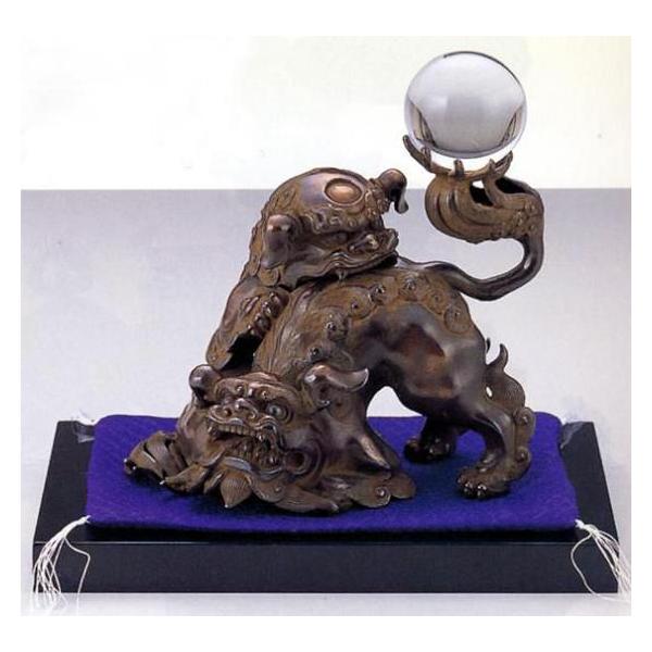 AH87 大森孝志 香炉 丸型獅子香炉 蝋型香炉 共箱 証栞 工芸シール高岡 AH87 大森孝志 香炉 丸型獅子香炉 蝋型香炉 共箱 証栞 工芸
