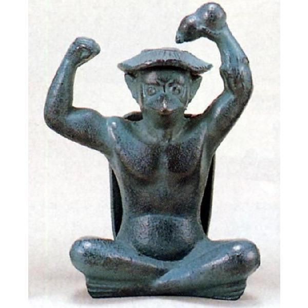 風変わりな“禅カッパ夫婦” 陶器オブジェ ＋ 酒器セット 周