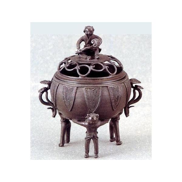 ★美品 高岡銅器・高級銅製香炉 鋳銅製香炉（3） - 高岡銅器展示館