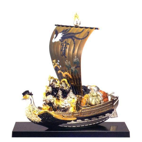 【縁起物】　宝船の置物2 縁起物】 宝船の置物2 縁起物】 宝船の置物2