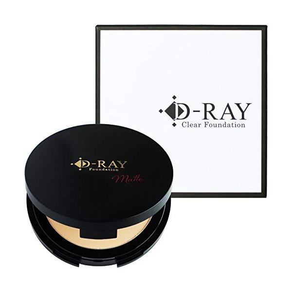 『期間限定 50%OFF 』ファンデーション 韓国コスメ カバー力 パウダーファンデ ミネラル 崩れにくい 50 代 40 代 混合肌 D-RAY マット 超微粒子