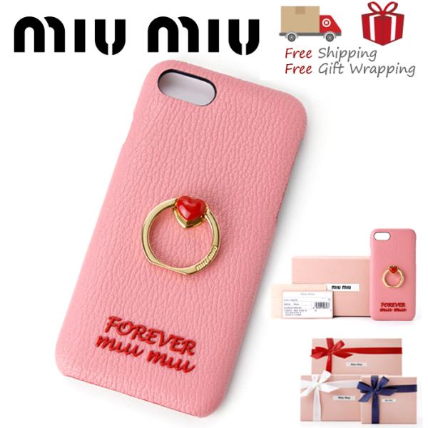 MIUMIU ミュウミュウ iPhoneケース iPhoneSE(第2世代) iPhone7 iPhone8