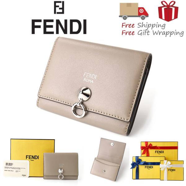 FENDI フェンディ コイン カードケース ミニ財布 8M0217 新品 本物保証 ラッピング ギフトプレゼント 無料 ギフト ギフトラッピング