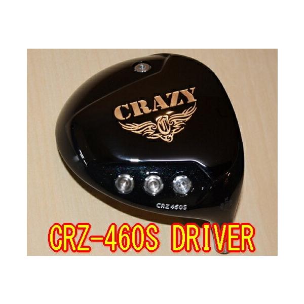 CRAZY CRZ-460D 1W ドライバー 純正シャフト　ヘッドカバー付 CRAZY CRZ-460D 1W ドライバー 純正シャフト ヘッドカバー付 CRAZY CRZ