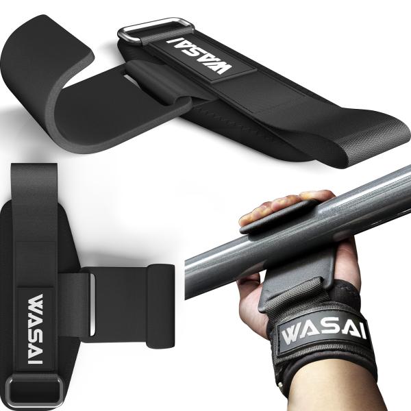 ■商品説明■1｜握力の限界に、もう縛られない｜ 厚鋼フックがバーを確実にホールド。荷重を手のひらから手首へ分散し、最後の1レップまで背中に集中できる。2｜厚鋼フック＋ソフトカバーで滑りにくい｜ 重さにたわみにくいスチールフックにソフトカバー...