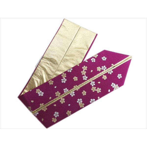 重ね衿伊達襟振袖成人式袴着物正絹金銀小桜地紋入り2色使い紫色金 Buyee Buyee 提供一站式最全面最專業現地yahoo Japan拍賣代bid代拍代購服務