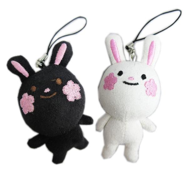 うさストラップ 2個セット うさストラップ 2個セット