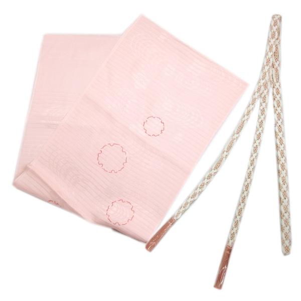 夏着物のみ帯無し　絽紗　正絹　小紋　フルセット　薄ピンク　D1-2 楽天市場】帯揚げ 帯締め セット 夏用 正絹 カジュアル向き 平組