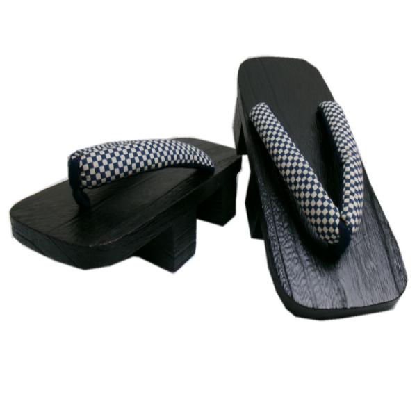 ゆかた＆甚平・きもの＋デニムにもＯＫ。歩くたびにカランカランと鳴り風情がある紳士用2枚歯下駄。父の日＆誕生日のプレゼント・海外＝外国人様へのお土産にもＧＯＯＤ。お祭りや花火大会の浴衣＆甚平・お正月の着物・普段のデニムまでＯＫ。どんな色柄の浴...