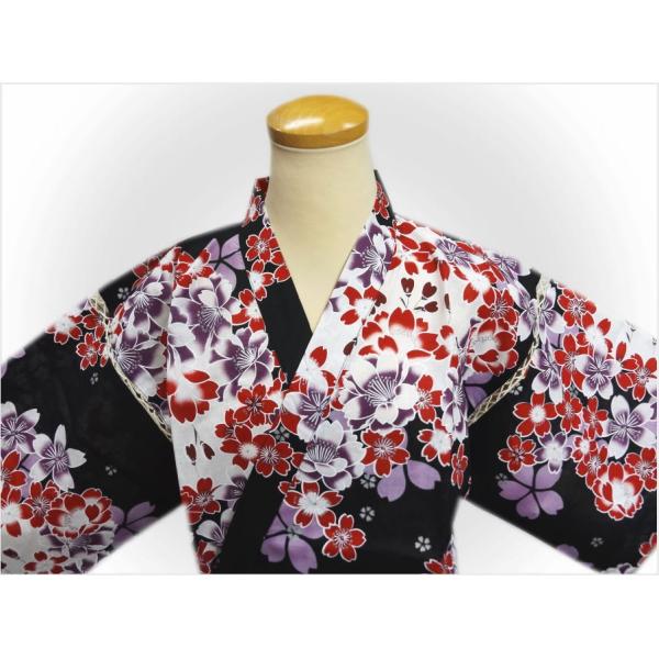 甚平じんべい女性用レディース黒色地赤紫桜フリー Buyee Buyee 提供一站式最全面最專業現地yahoo Japan拍賣代bid代拍代購服務bot Online