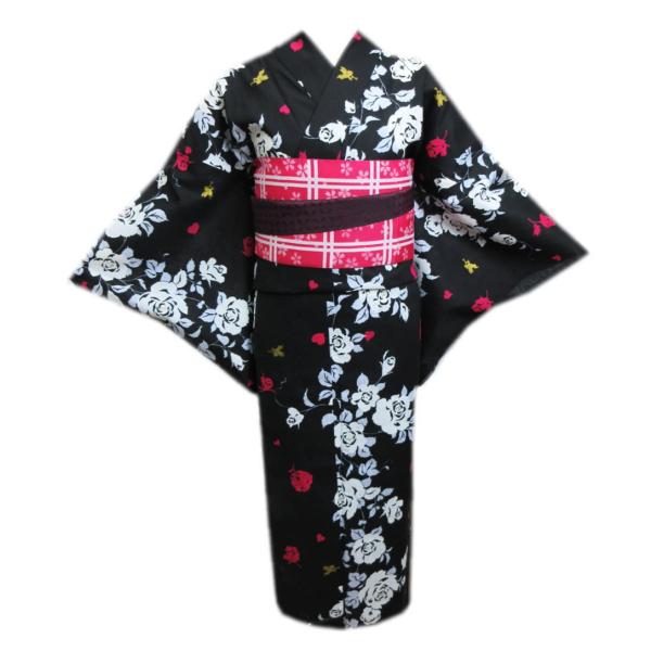 Seiko Matsudaの浴衣とピンクハート柄半幅帯 セット Amazon.co.jp: 松田聖子プロデュース浴衣の帯ピンクハート天使