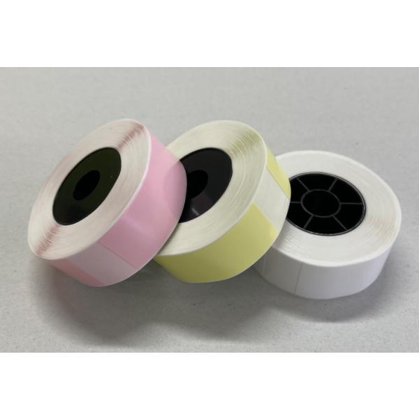 感熱ラベルロール紙 WS-HP3LC 和信テック ラベル紙 ラベルライターWS-HP3 WS-HP4用純正テープ【14mmx40mm ラベル1巻160枚】ホワイト・イエロー・ピンク
